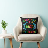 Coussin Partie terminée Retour à l'école (Chaise)