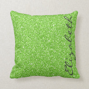 Coussin Parties scintillant cool tendance dynamique néon 