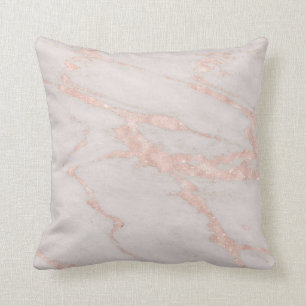Coussin Parties scintillant de luxe Rose rose pâle  en mar
