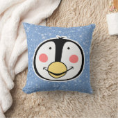 Coussin Parties scintillant de pingouin (Couverture)