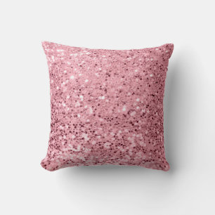 Coussin parties scintillant d'or du Rose d'oreiller de 16 