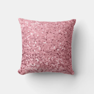 Coussin parties scintillant d'or du Rose d'oreiller de 16