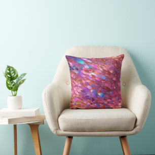 Coussin Parties scintillant Populaire Opal Holographic Col