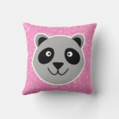 Coussin Parties scintillant Raccoon (Verso)