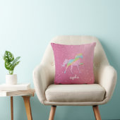 Coussin Parties scintillant Rainbow Unicorn Nursery (Chaise)
