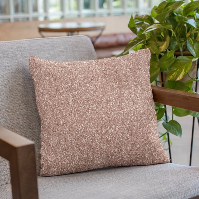 Coussin Parties scintillant rose doré rose (Créateur téléchargé)