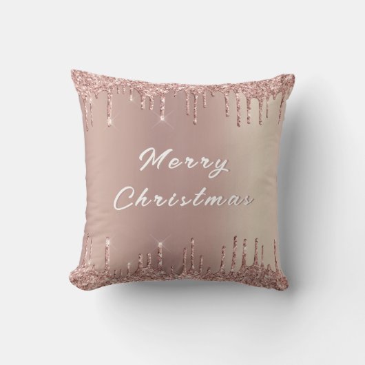 Coussin Parties scintillant rose Gold Blush Drives Coussi (Recto)