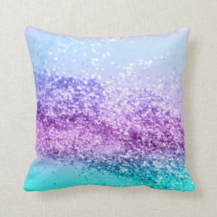 Coussin Parties scintillant Unicorne Filles #14 #déco bri