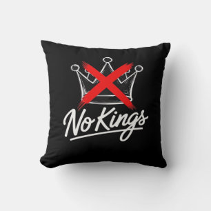 Coussin Pas de couronne simple de rois avec conception art