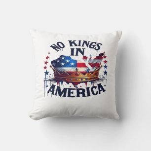 Coussin Pas de rois en Amérique Classique Rétro Cool