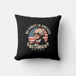 Coussin Pas de rois en Amérique depuis 1776 Design