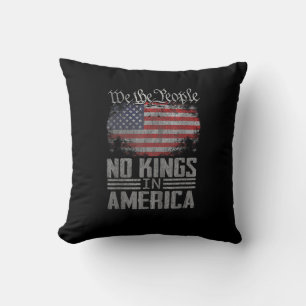 Coussin Pas de rois en Amérique Drapeau américain Graphiqu
