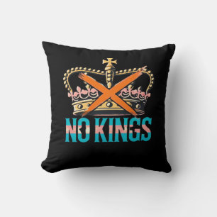 Coussin Pas de rois, pas d'oligarques