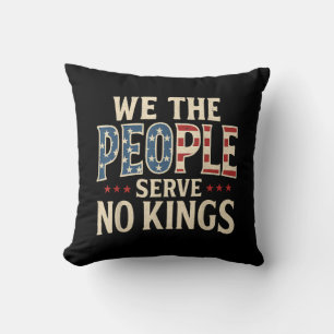Coussin Pas de rois Rétro Patriote Hommes Femmes