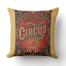 Pas mon cirque ! Pas mes singes ! Cirque vintage