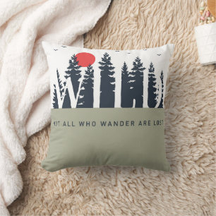 Coussin Pas Tous Qui Verront Nature Moderne Colorbloc