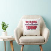 Coussin Pas un roi, juste un vrai président (Chaise)