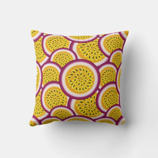 Coussin Passion fruit slices (Verso)