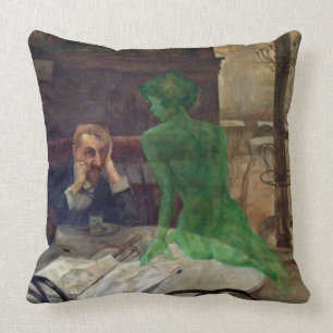 Coussin Passionnée verte 1901 de déesse