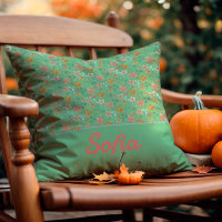 Pastel aquarelle fleur boho orange Thaillow oreill