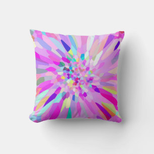 Coussin Pastel aux Fleurs Confetti