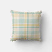 Coussin Pastel Christmas Plaid three (Recto)