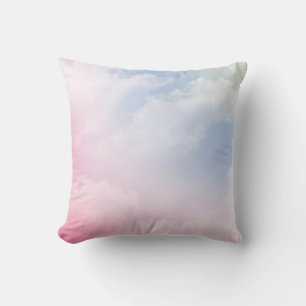 Coussin Pastel Clouds : Motif Arrière - plan serein