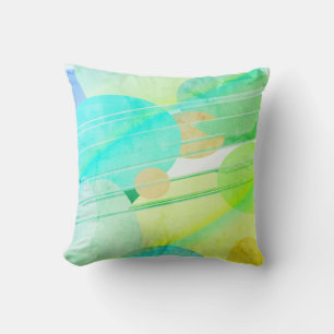 Coussin Pastel Couleur arrondi Forme ovale Motif Jeu d'ore