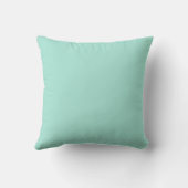 Coussin Pastel de menthe de cool de réversible avec les (Verso)