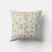 Coussin pastel garercolor florr (Verso)