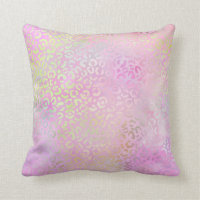 *~* Pastel Leopard Spod Poster de animal arc-en-ci