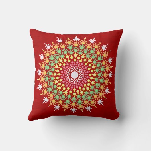 Coussin Pastel Mandala (Verso)
