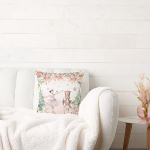 Coussin Pastel Nutcracker Fête Jeu d'Oreiller