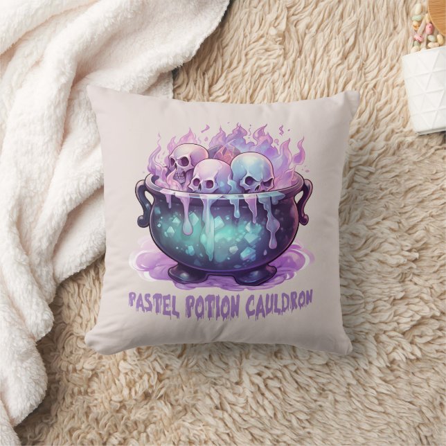 Coussin Pastel Potion Cauldron (Couverture)