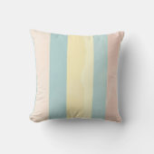 Coussin Pastel rayé (Recto)