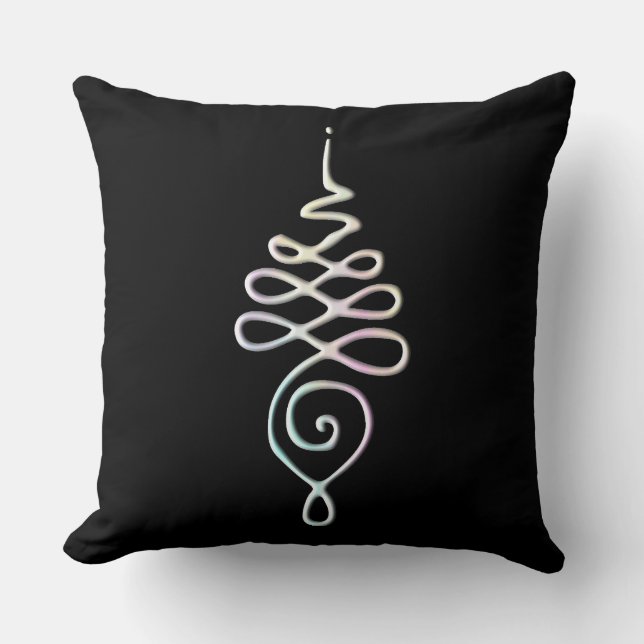 Coussin Pastel Unalome  (Recto)
