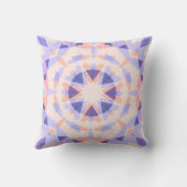 Coussin Pastel Violet Douce Pêche Rose Étoile Dopamine Déc (Verso)