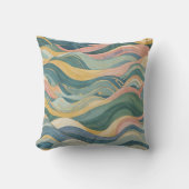 Coussin Pastel Waves (Recto)
