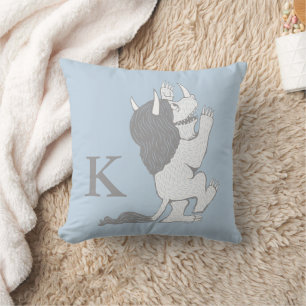 Coussin Pastel Wild Thing Ajouter votre initiale