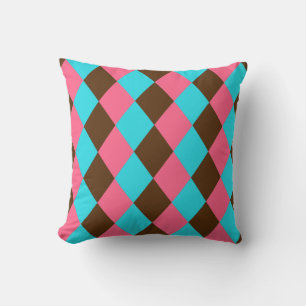 Coussin Pastels au chocolat à l'arlequin-Carré JETER UN OR