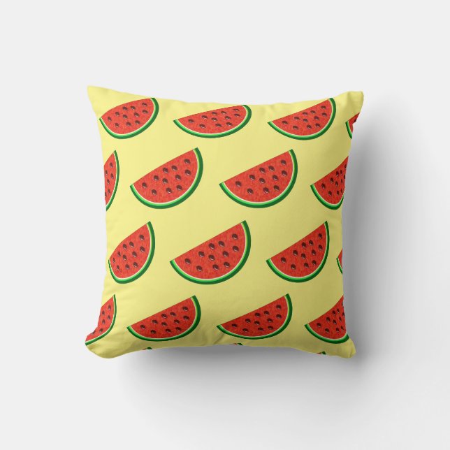 Coussin Pastèque Été   (Recto)