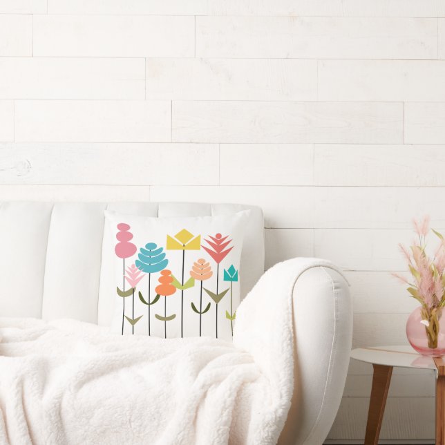 Coussin Patch de fleurs (Canapé)