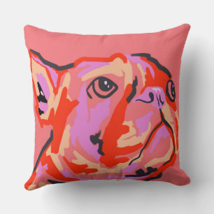 Coussin Patché de manière puissante
