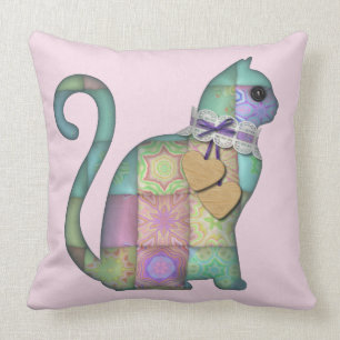 coussin patchwork