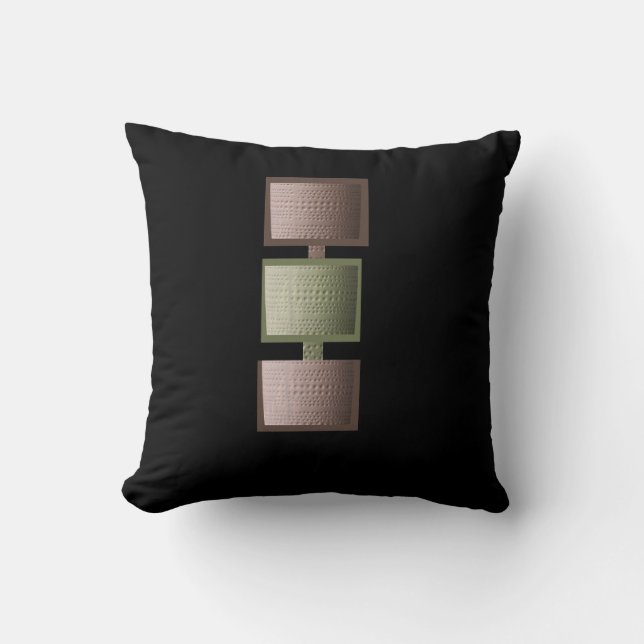 Coussin Patchwork Texturé (Recto)