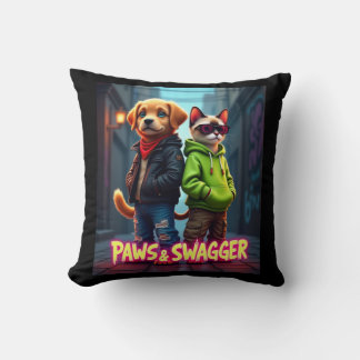 Coussin Pâtes & Swagger™ Élégante Vêtements pour animaux d