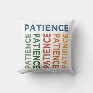 Coussin Patience Jolie couleur