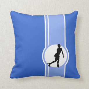 Coussin Patinage artistique bleu