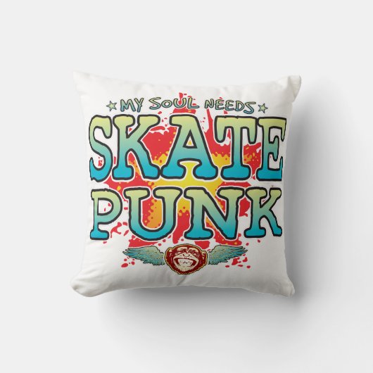 Coussin Patinage Punk Soul Cushion (Recto)