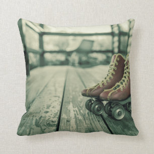 Coussin Patins à rouleaux Vintages rétro